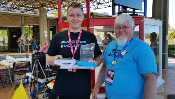 First place Plastic Antweight - I am a Bug
